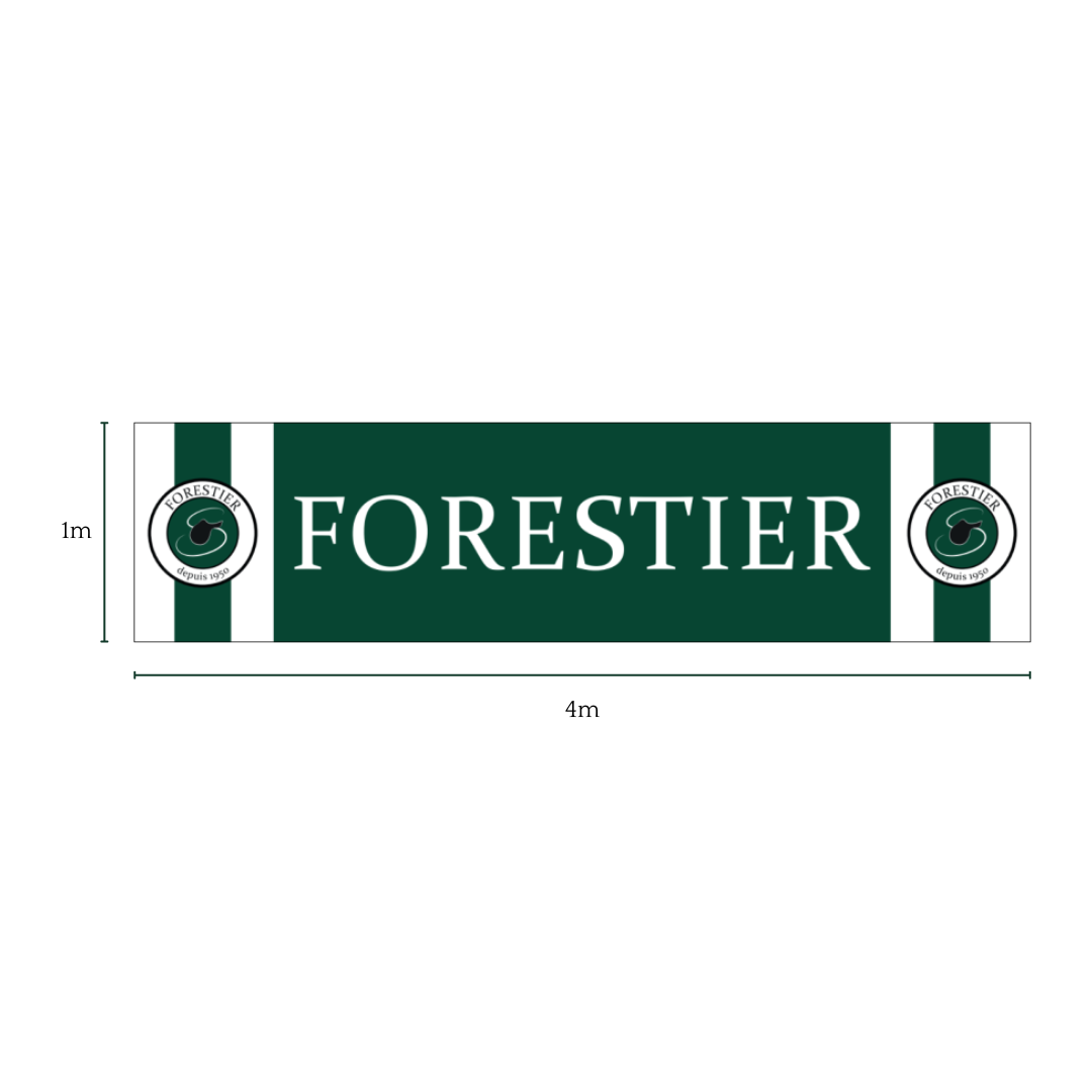 Banderole Forestier 4m