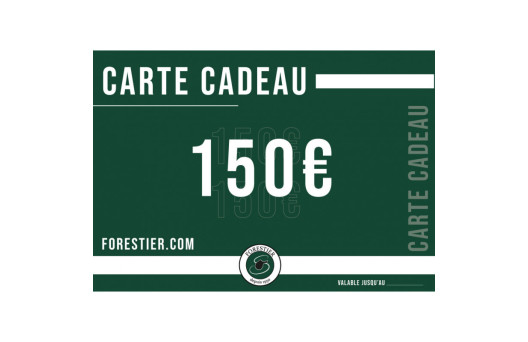 
			                        			Carte cadeau 150€