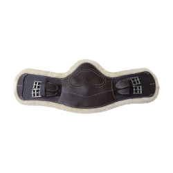 Short sheepskin anatomic girth