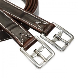 Calf-lined stirrup leather